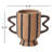Willsboro Footed Pot 8.75"x 4.75"x 6.75"