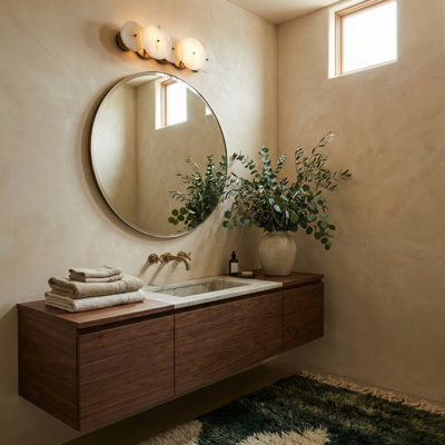 Éclairage pour meuble-lavabo 2 lumières Cosmos