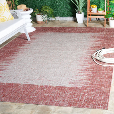 Tapis d'intérieur / extérieur Courtyard Performance Abstract