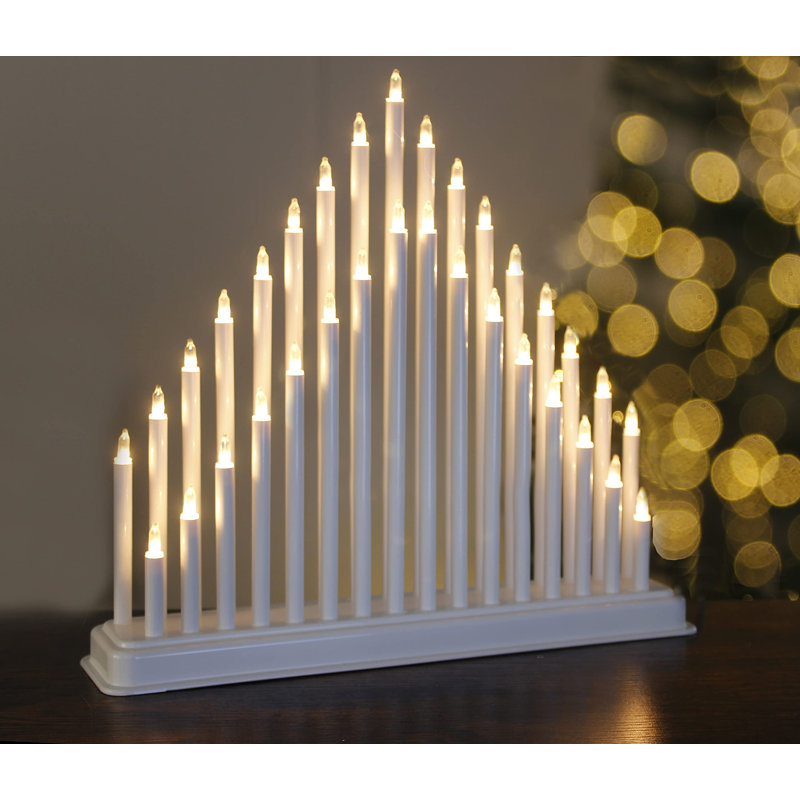 Window Candle, White