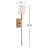 Dewayne 1-Light Metal Wallchiere with Linen Shade-1248966265-1312176422