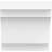 6"W x 6"H x 16"L Standard Mediterranean Architectural Grade PVC Rafter Tail-37850596