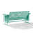 Passmore Retro Outdoor Sofa Glider