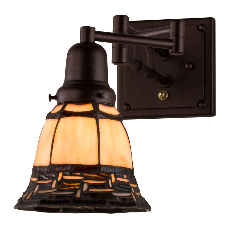 Rustic Lodge 1 - Light Swing Arm