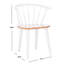 Chaise de salle à manger en bois massif Sheffield-1376201689