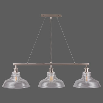 Weilers 3 - Light Kitchen Island Pendant