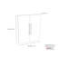 SuiteSymphony 24.65" W Modern Door Pair-31895266