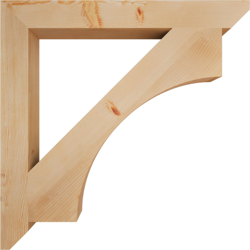 Support en bois Westlake, Sapin de Douglas, H 36 po x l 3,5 po x P 36 po