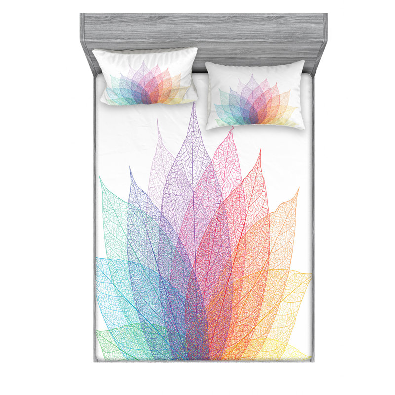 Microfiber Sheet Set, Full Sheet Set with Fitted Sheet