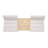 Lujane Teak 4pc Outdoor Patio Seating Set with Cushions