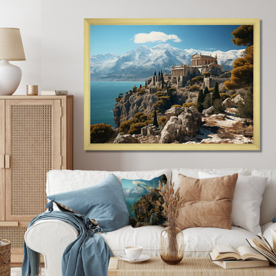 Greece Mythical Parnassus - Landscapes Wall Art Living Room