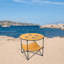 Table de camping pliante en acier inoxydable-49609429