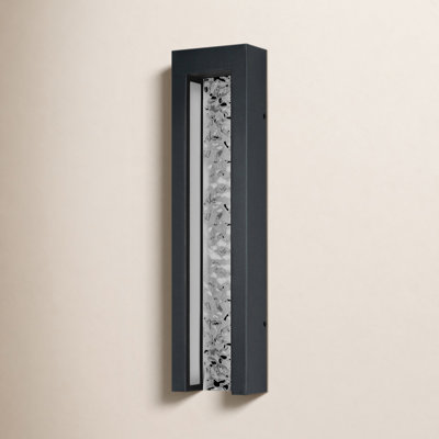 Alessander Rectangle Outdoor LED Wall Light