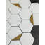 Metal Honeycomb Mosaic Wall Tile