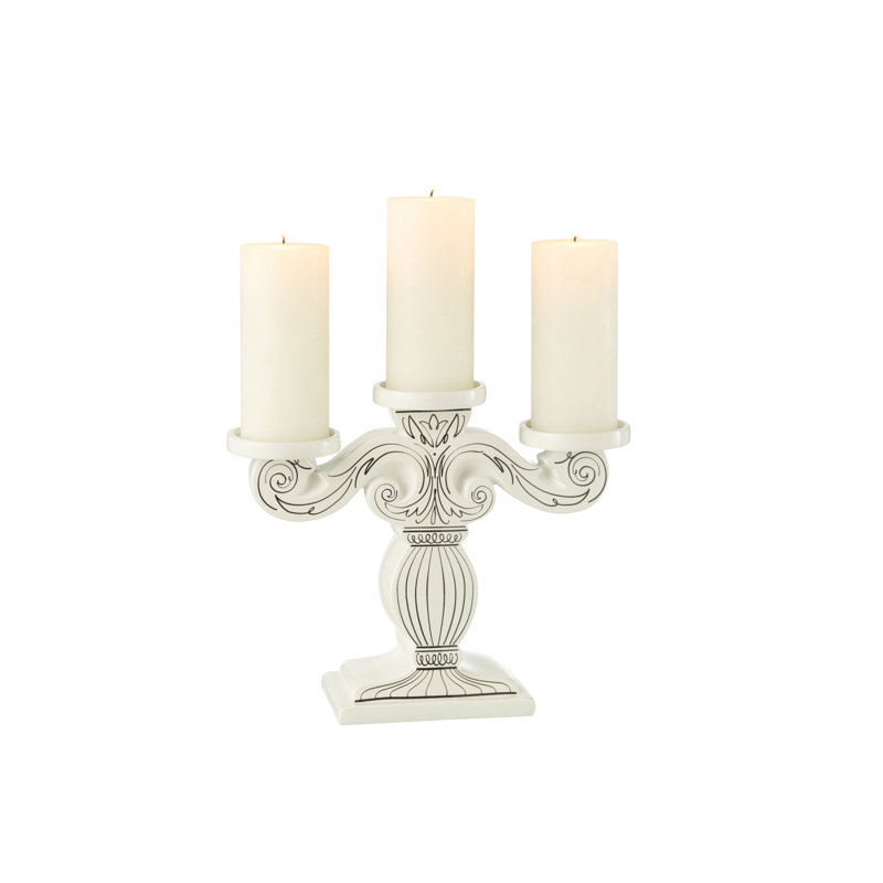 Polyresin Tabletop Candelabra
