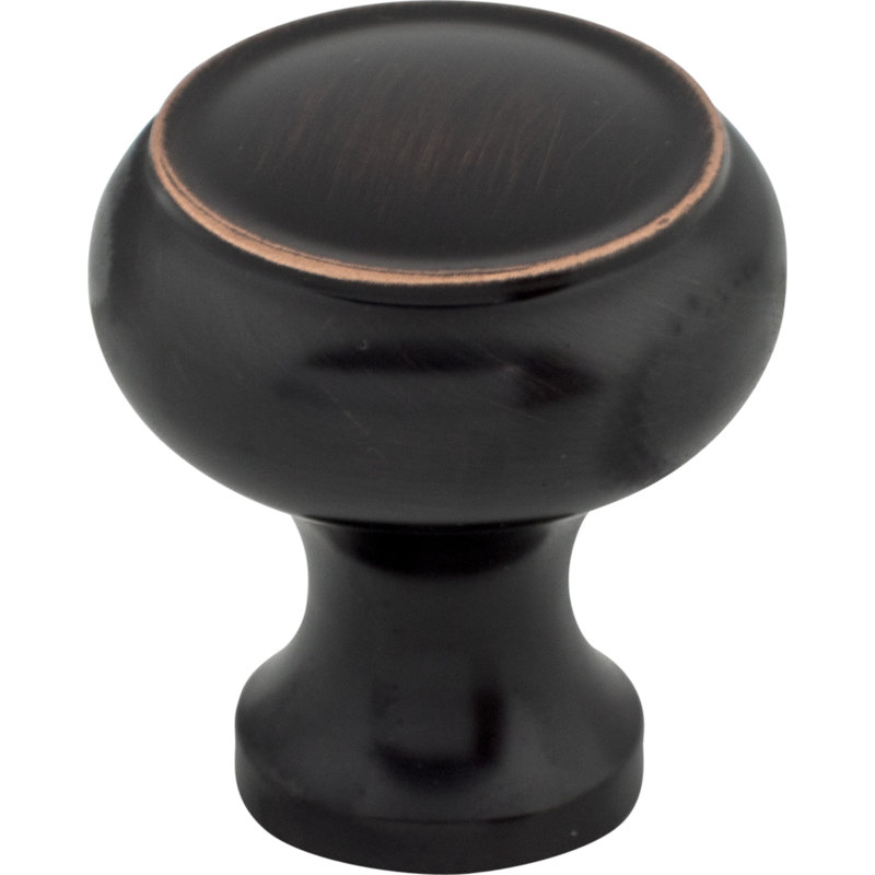 Normandy 1 1/8" Diameter Round Knob, Tuscan Bronze