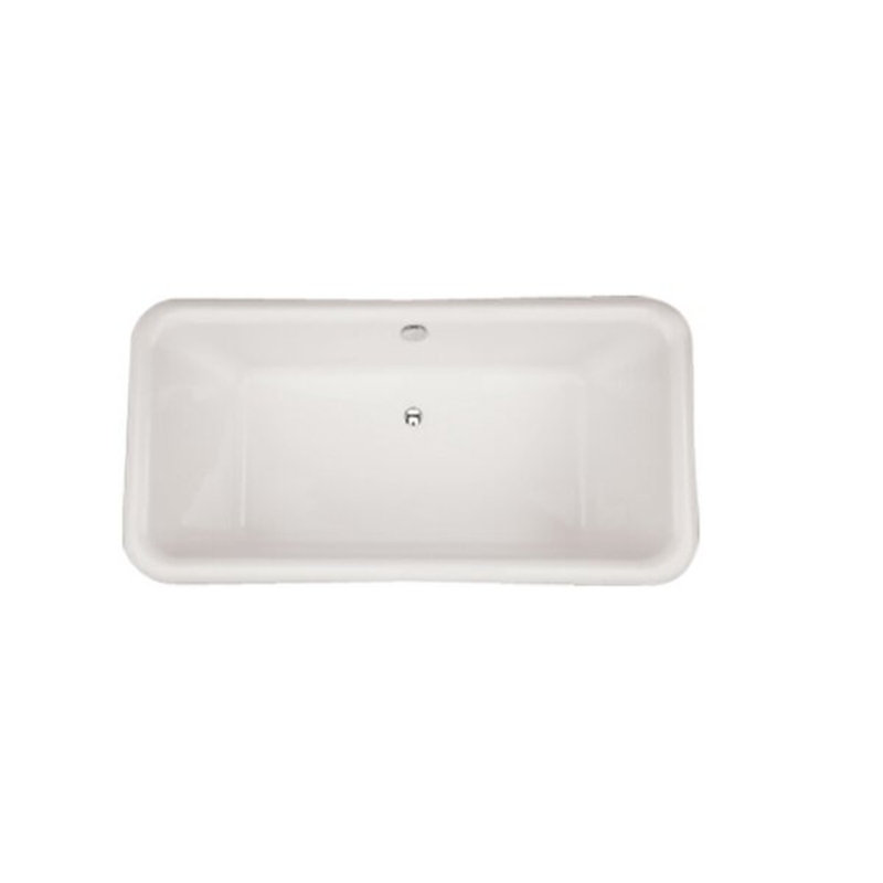 Michelangelo 66'' L Freestanding Soaking Bathtub, Polished Brass