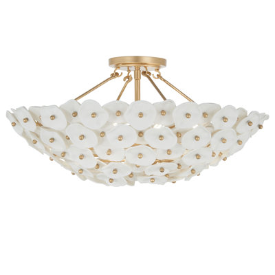 Coastlyn 22.5" 4-light Semi Flush