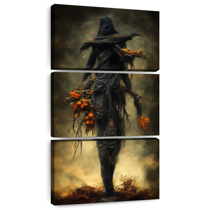 Sorcière d'Halloween, H 32 po x l 15 po