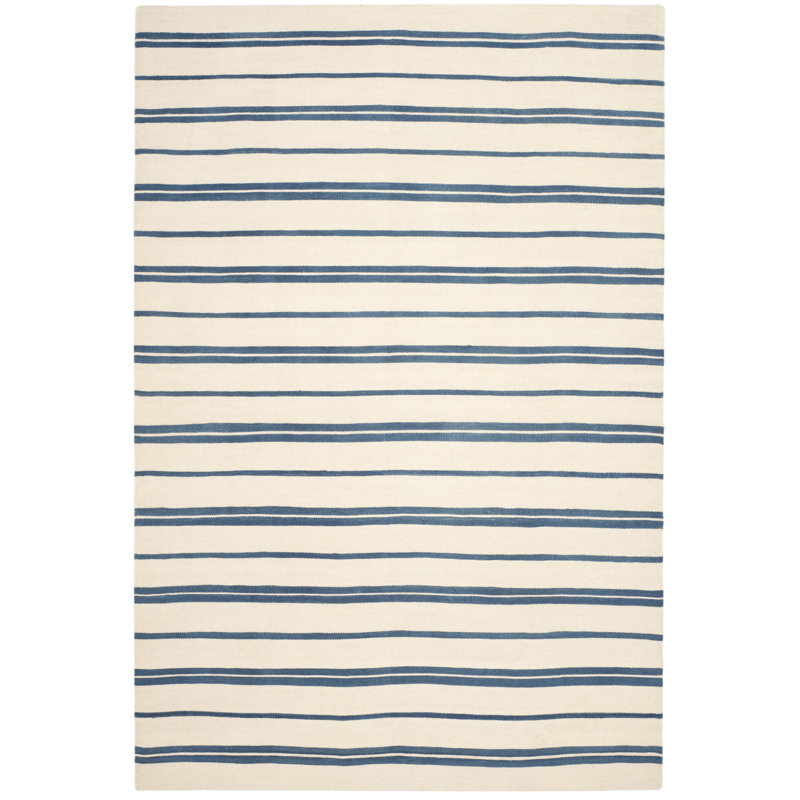Ralph Lauren Sagaponeck Stripe Wool Striped Rug, Rectangle 10' x 14'