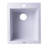19.88'' L Single Bowl Granite Kitchen Sink-14644841