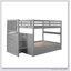 Full Over Full Bunk Bed With Twin Size Trundle