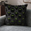 Housses de coussin Halloween 40x40 cm (2 pièces) Fantôme blanc Décoration Halloween Ensemble de 2 housses de coussin décoratives en fausse fourrure et laine pour fauteuil, canapé, chambre, salon-136845619-136845620