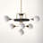 Andrea 7 - Light Dimmable Sputnik Modern Linear Chandelier