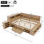 Bed-With Drawers, Bookcase And Storage Cupboard-123854092-123854090