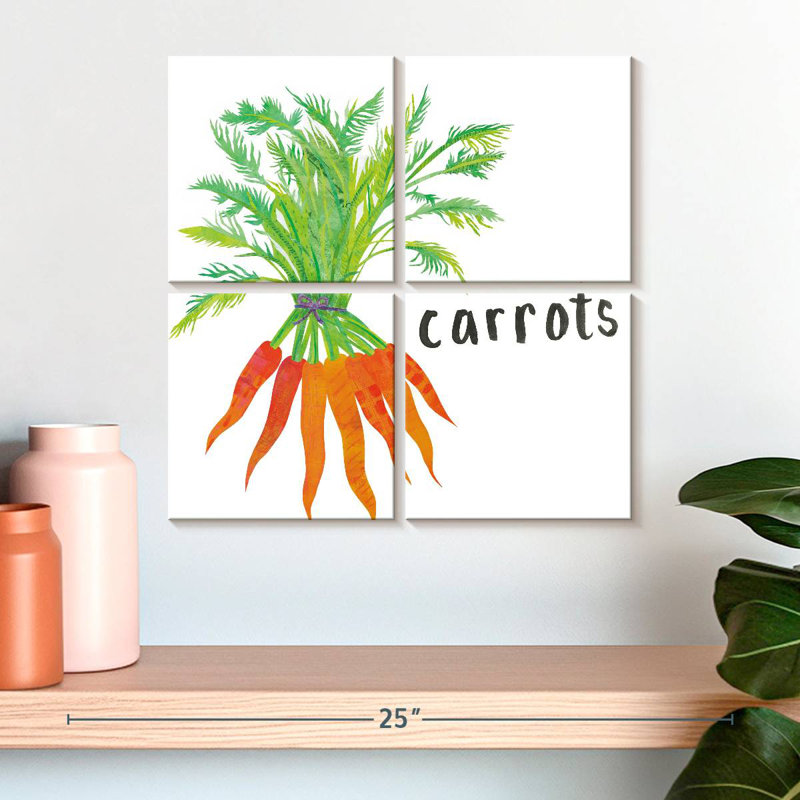Yarlin Kitchen Garden IV, H 74 po x l 74 po