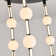 33 - Light Unique LED Dimmable Pendant Light Long Staircase Chandelier
