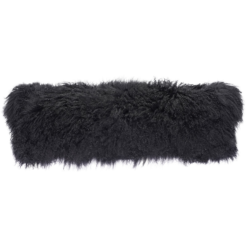 Throw Pillow, Solid Color, Black
