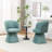 Dantzler Velvet Swivel Upholstered Dining Chair-1727595456
