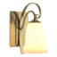 Scroll Sconce - Opal Glass-1639401999