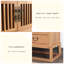 Meuble télé Mid-Century moderne en bois massif Burlywood-1577026231