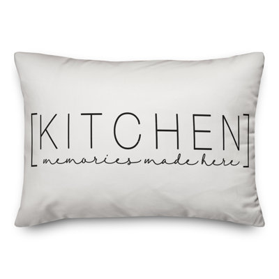 Housse de coussin rectangulaire en polyester 