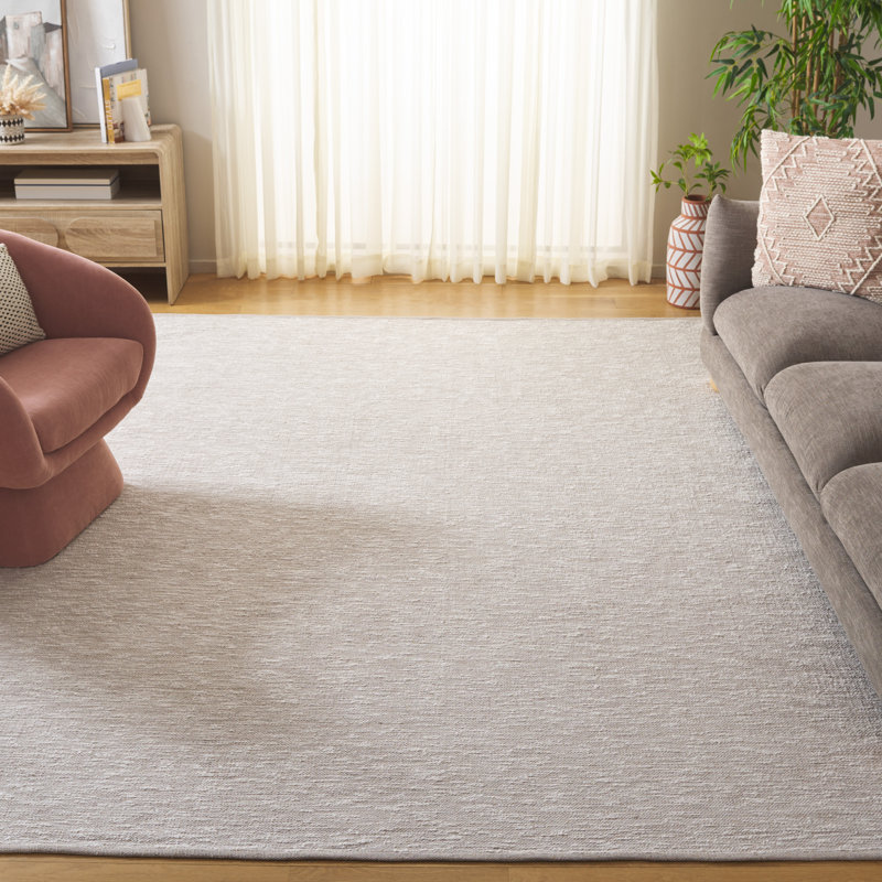 Shelie Handwoven Recycled Cotton Rug, Rectangle 8' x 10'