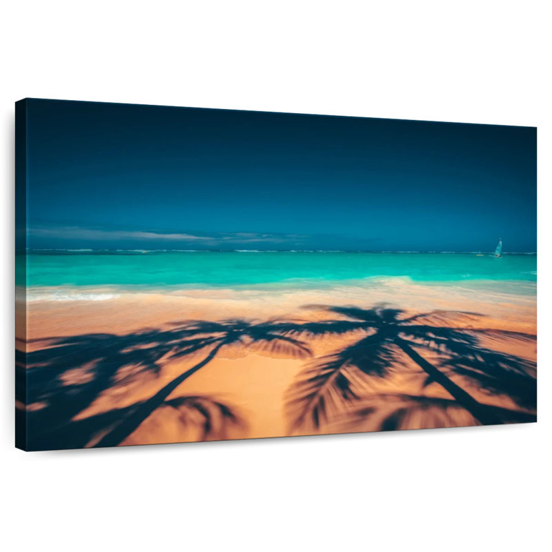 Ombre des palmiers dominicains Gillard, H 16 po x l 24 po