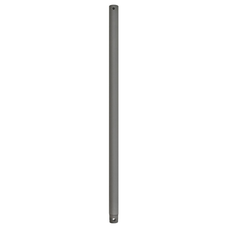 Ceiling Fan Down Rod, Graphite, 24" H x 1" W x 1" D