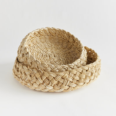 Bayou Breeze Abaca Decorative Basket