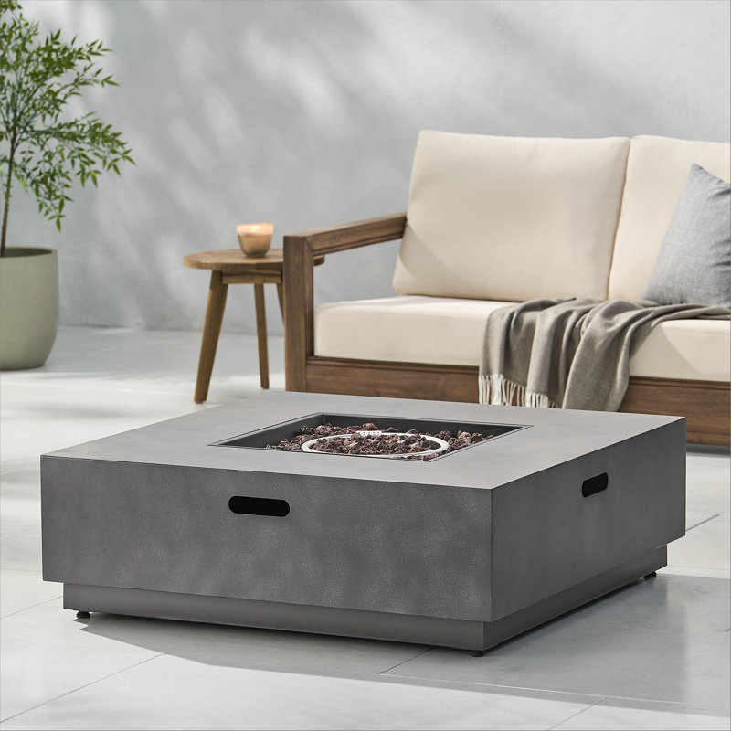 Fer carré PIT-50 000 BTU, Gris Pierre