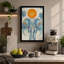 Elephant Under Golden Sun Tropical - Print-136756527-136756529