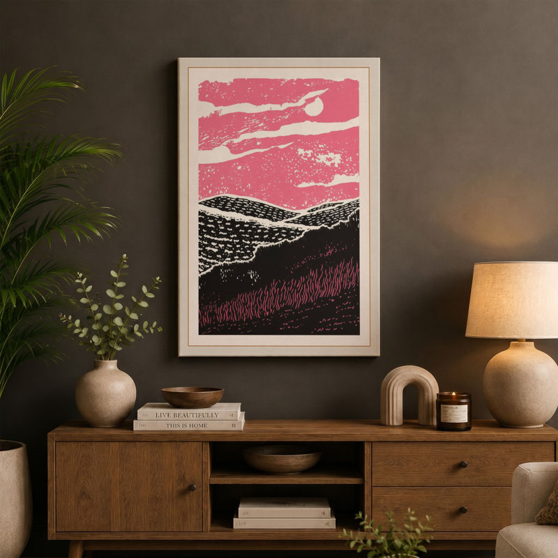 Print, 30x20 - 76.2 x 50.8 cm, Taupe Border
