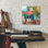 «Cortona Kitchen Doorway» par St. Hilaire Elizabeth, art en verre acrylique