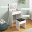 Ensemble coiffeuse avec miroir Westerfield