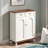 Adames 39.37" Solid Wood Shoe Storage Cabinet-422635659