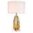 Carmelita Cognac Glass Accent Table Lamp