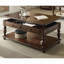 Table basse avec plateau relevable