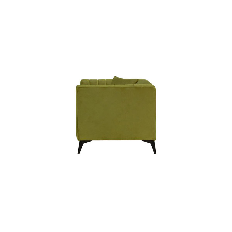 Upholstered Armchair, Olive
