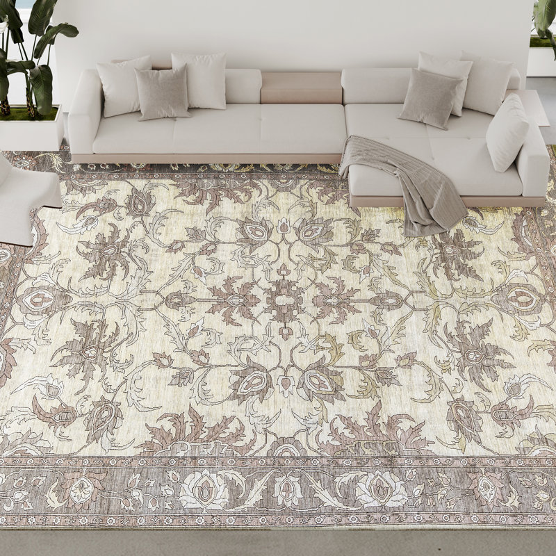 Wool Oriental Area Rug